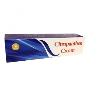 CITROPANTHEN CREAM ( PANTHENOL + ZINC OXIDE + IRGASAN + GLYCERIN + DIMETHICONE ) 30 GM